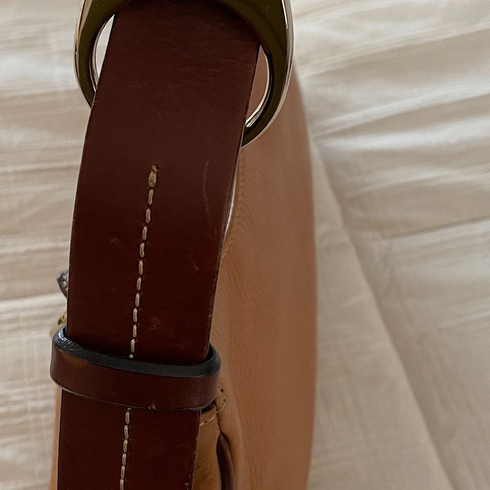 Dooney & Bourke 1975 Pebble Leather Hobo Bag - Picture 7 of 10